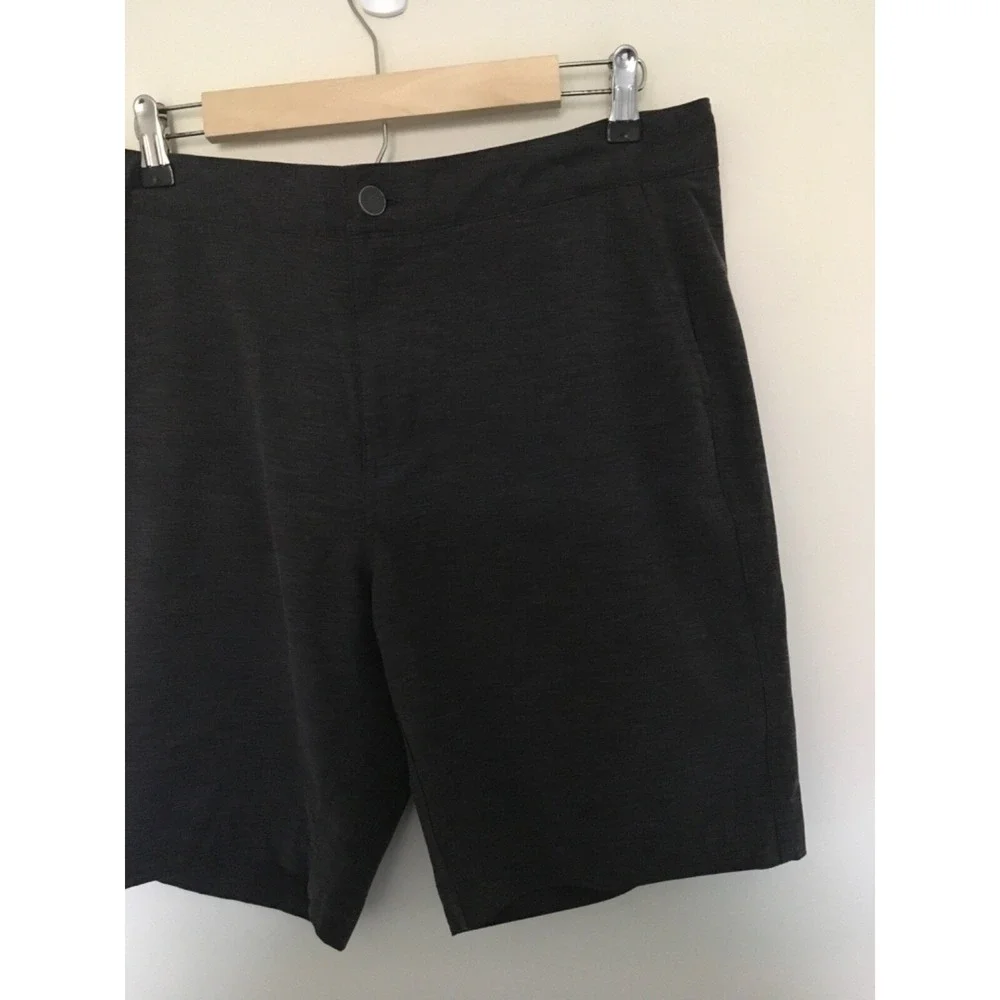 Faherty All Day Shorts Version 2.0 Mens 33 x 9 DrawString Performance Charcoal